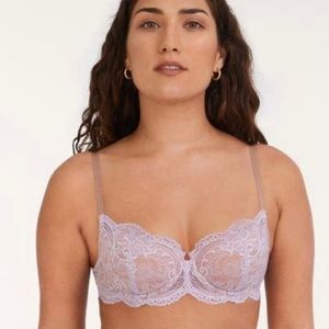 RARE Lavender ThirdLove Lace Balconette